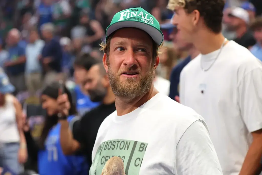 Barstool Sports owner Dave Portnoy at NBA Finals in 2024