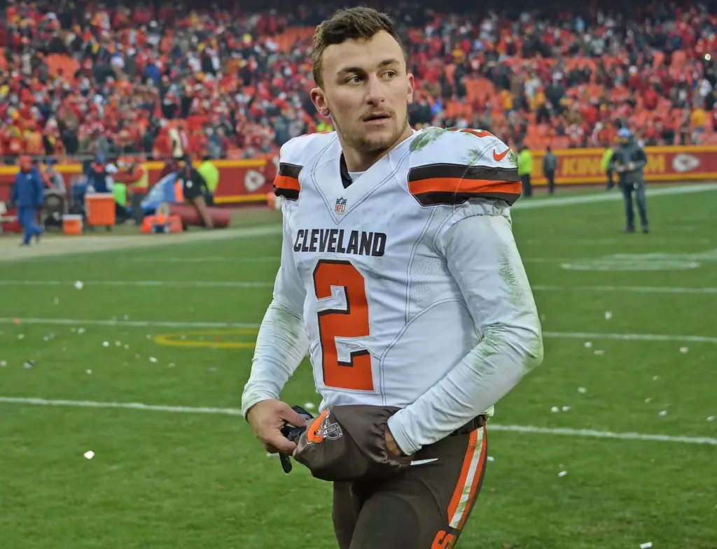 Former Cleveland Browns QB Johnny Manziel