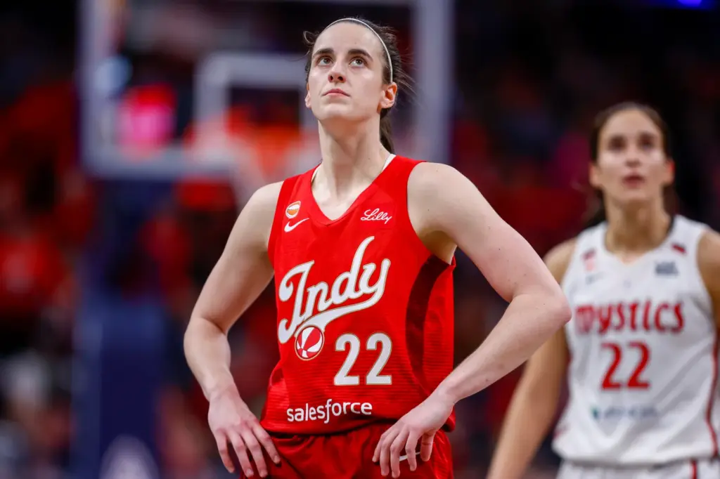 Caitlin Clark opened up on her struggles from three point range.