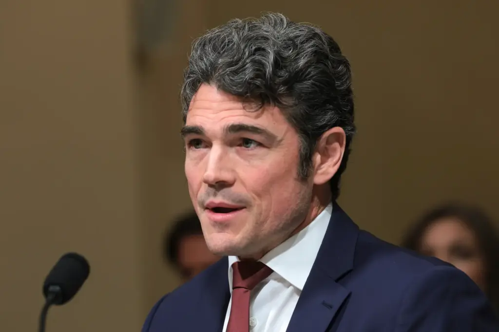 Joe Kent, then-director of the National Counterterrorism Center, testifies before the House Committee on Homeland Security in Washington, D.C., on December 11, 2025.